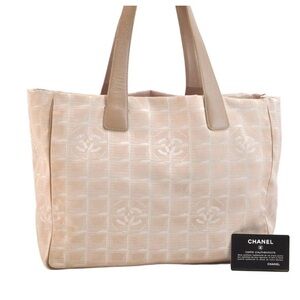 CHANEL Tote Bag Nylon New Travel Line Shoulder Bag